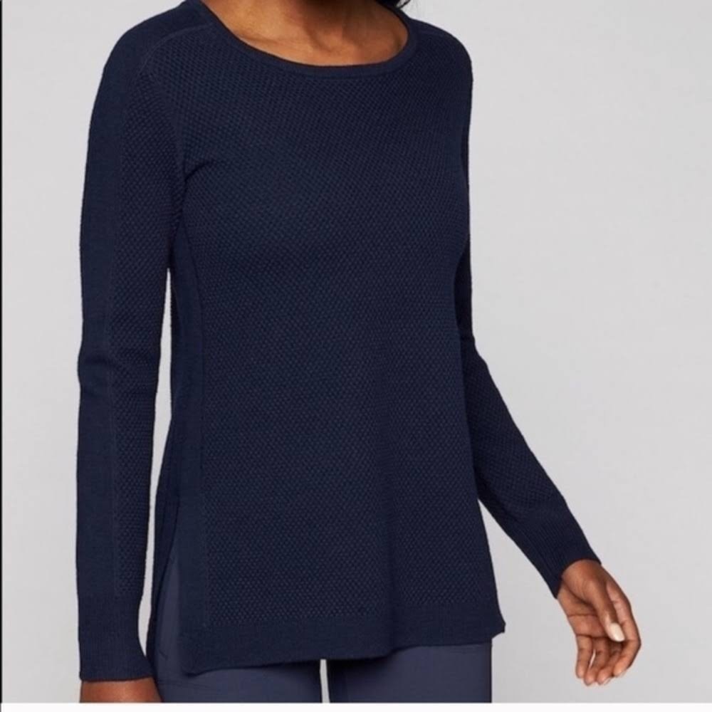 Athleta Thermal Honeycomb Sweater